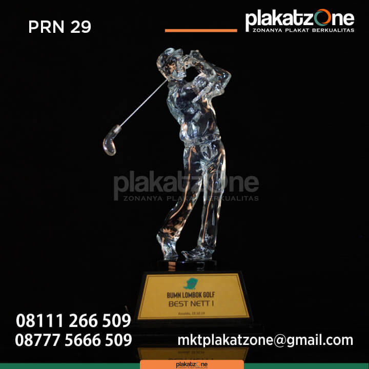 Plakat BUMN Lombok Golf - PlakatResin.id